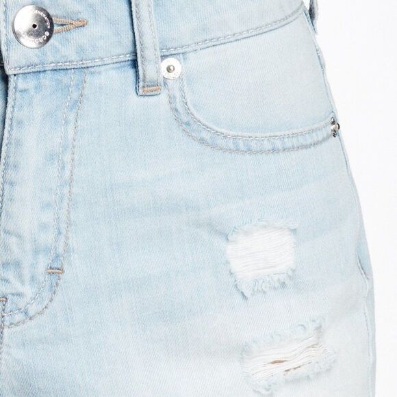 BCBGeneration Distressed Cutoff Denim Shorts - Picture 3 of 3